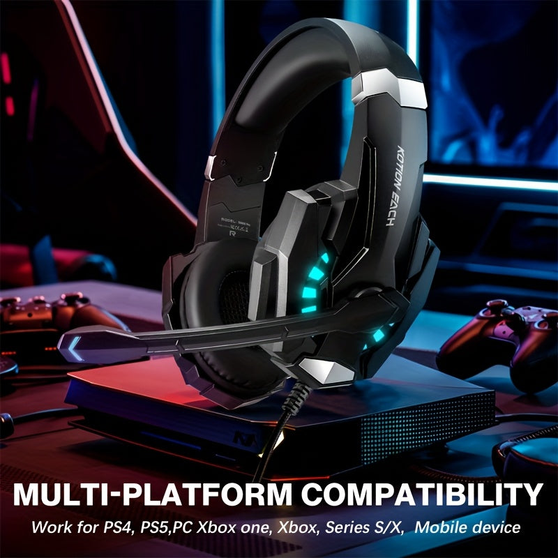 PS5 Wired Gaming Headset with 40mm Surround Sound